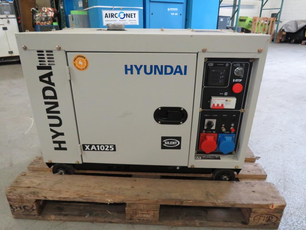 Used Hyundai XA 1025 3 Stk. Emergency generator for Sale (Auction Premium) | NetBid Industrial Auctions