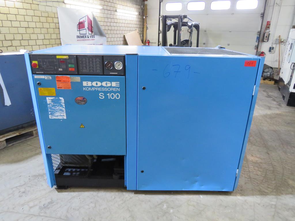 Used Boge S 100 Compressor for Sale (Auction Premium) | NetBid Industrial Auctions