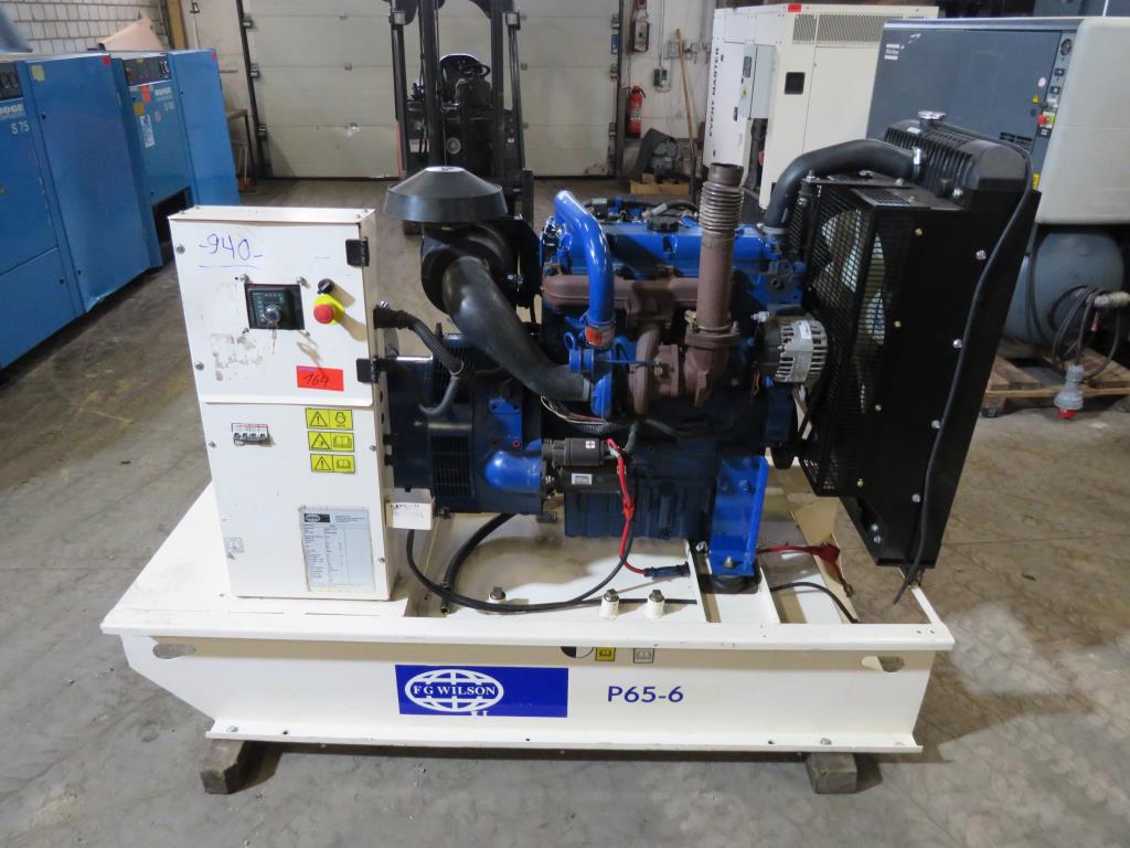 Used FG Wilson P 65-6 Emergency generator for Sale (Auction Premium) | NetBid Industrial Auctions