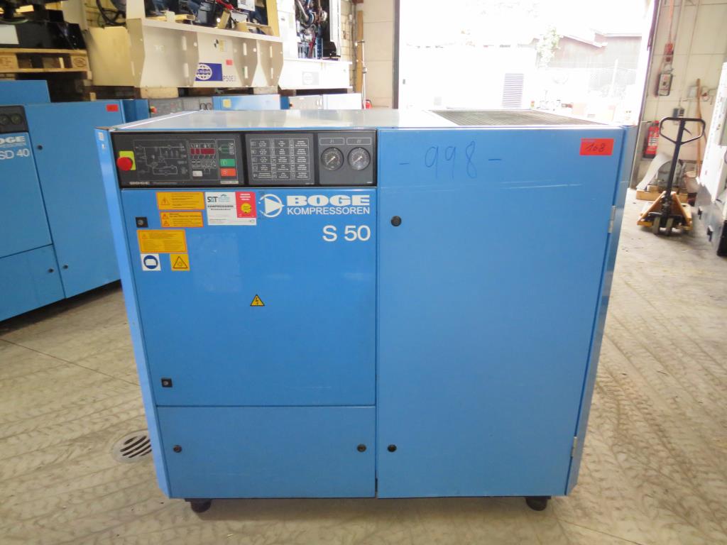 Used Boge S 50 Compressor for Sale (Auction Premium) | NetBid Industrial Auctions
