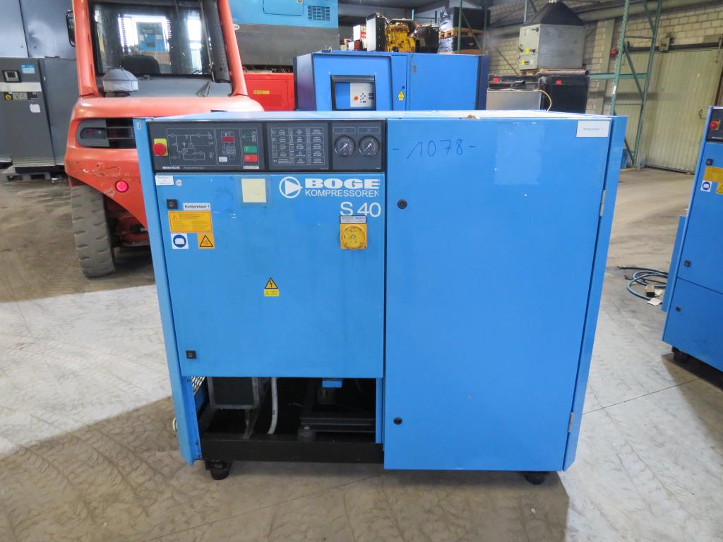Used Boge S 40 Compressor for Sale (Auction Premium) | NetBid Industrial Auctions