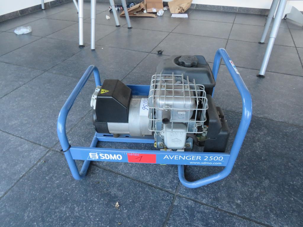 Used SDMO Avenger 2500 Emergency generator for Sale (Auction Premium) | NetBid Industrial Auctions