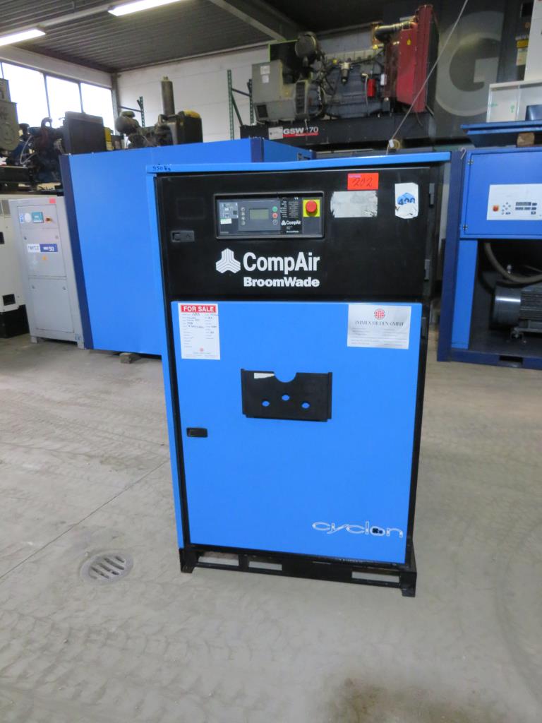 Used CompAir Cyclon 337 Compressor 10 kVA for Sale (Auction Premium) | NetBid Industrial Auctions