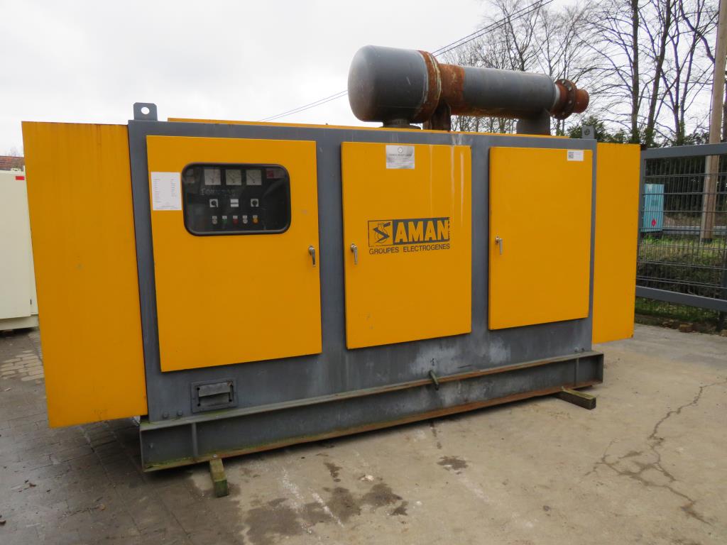 Used Aman SDMO Emergency generator for Sale (Auction Premium) | NetBid Industrial Auctions