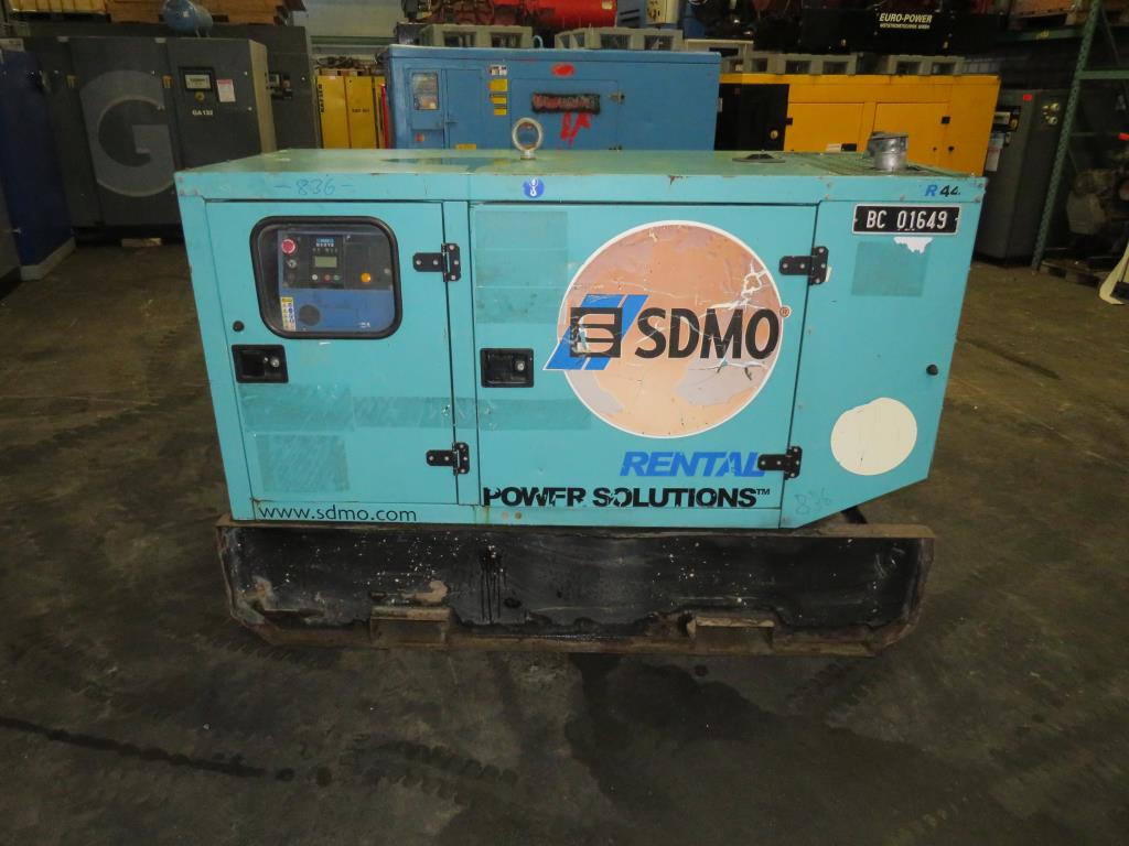 Used SDMO R 44 Emergency generator for Sale (Auction Premium) | NetBid Industrial Auctions