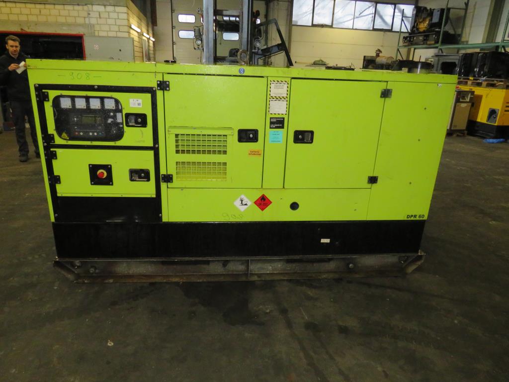 Used Gesan DPR 60 Emergency generator for Sale (Auction Premium) | NetBid Industrial Auctions