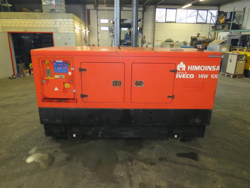 Used Himonisa HIW 100 Emergency generator for Sale (Auction Premium) | NetBid Industrial Auctions