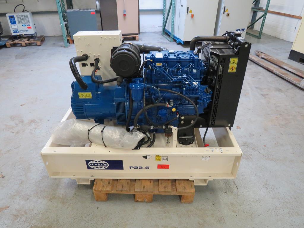 Used FG Wilson P 22 Generator za nujne primere for Sale (Auction Premium) | NetBid Slovenija