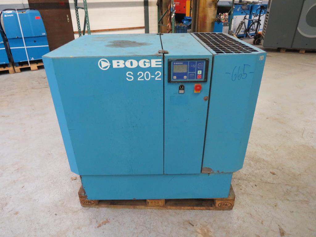 Used Boge S 20-2 Compressor for Sale (Auction Premium) | NetBid Industrial Auctions