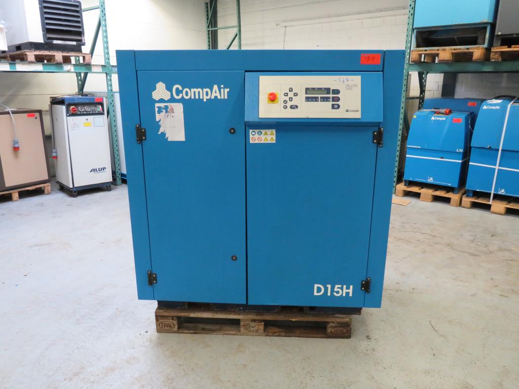 Used CompAir D 15 H Compressor 50 kVA for Sale (Auction Premium) | NetBid Industrial Auctions