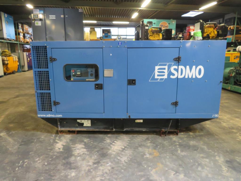 Used SDMO J 130 K Emergency generator for Sale (Auction Premium) | NetBid Industrial Auctions