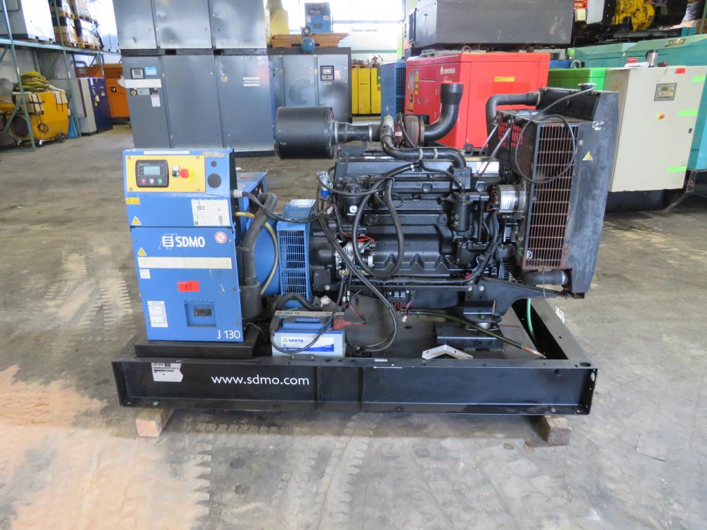 Used SDMO J 130 Emergency generator for Sale (Auction Premium) | NetBid Industrial Auctions