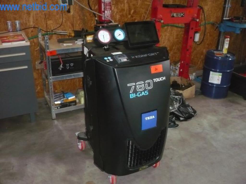 Used Texa 780 Touch BE-GAS (K780R) Air conditioning service unit for Sale (Auction Premium) | NetBid Industrial Auctions