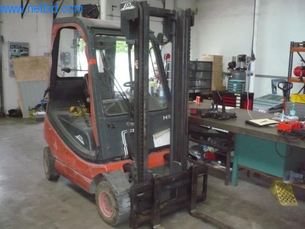 Used Linde H16T-03 Diesel forklift truck for Sale (Auction Premium) | NetBid Industrial Auctions