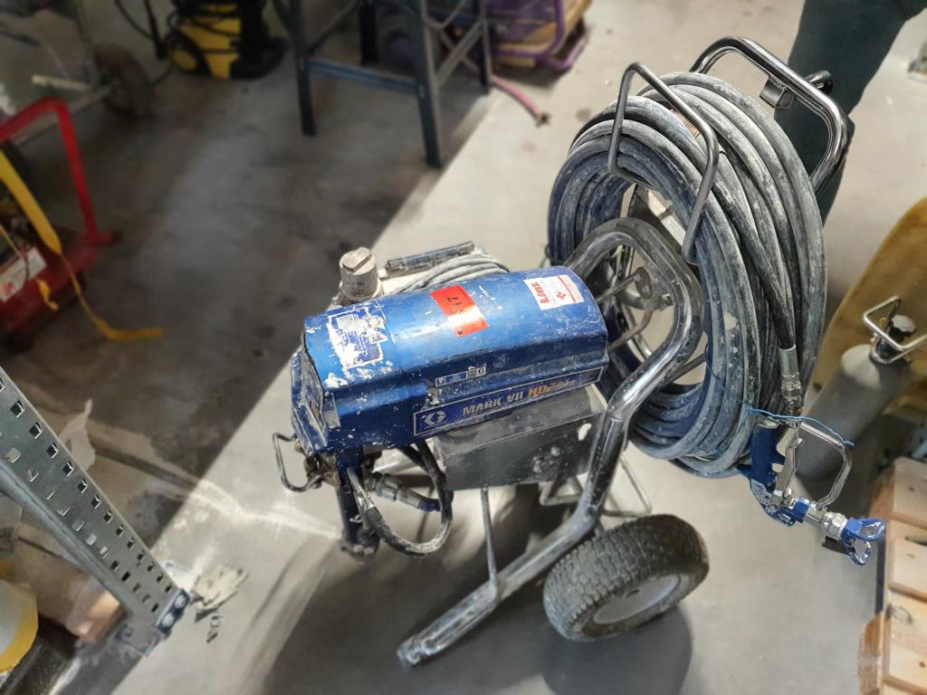 Used Graco Mark VII HD Airless device for Sale (Auction Premium) | NetBid Industrial Auctions