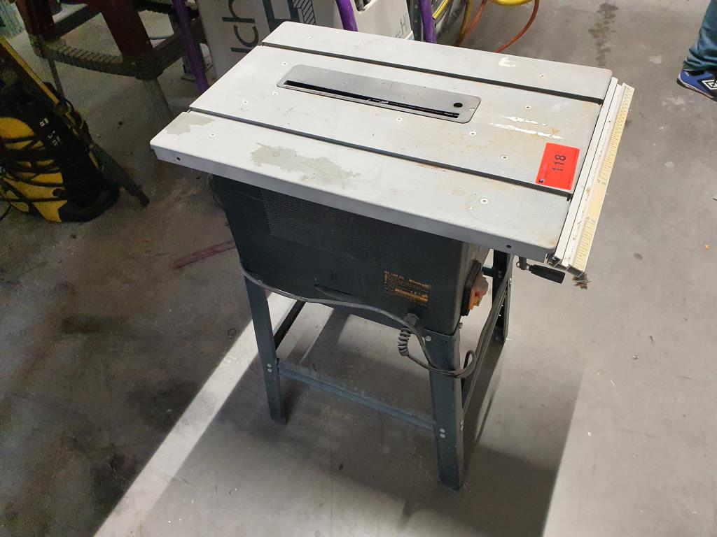 Used Einhell TKS 1500 ECO Table circular saw for Sale (Auction Premium) | NetBid Industrial Auctions