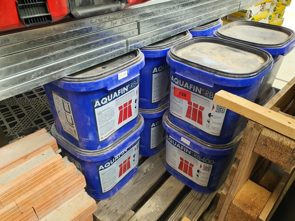 Used Schomburg Aquafin-RB400 10 Gebinde Mineral building waterproofing for Sale (Auction Premium) | NetBid Industrial Auctions