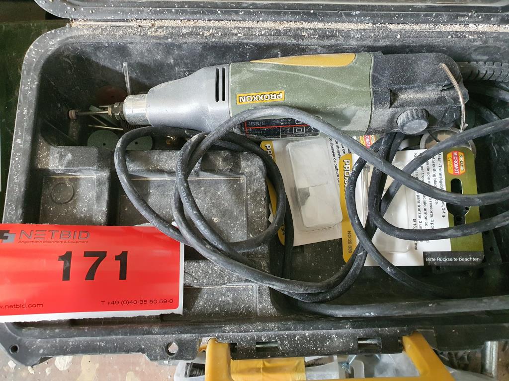 Used Proxxon IBS/E Straight grinder for Sale (Auction Premium) | NetBid Industrial Auctions