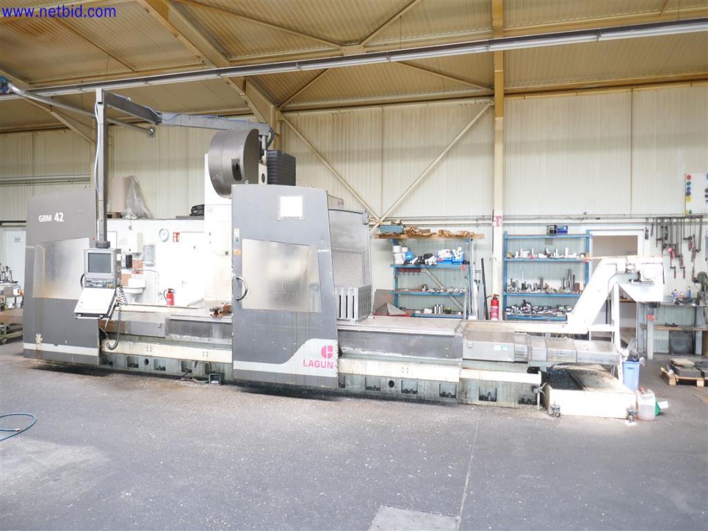 Used Lagun GBM 42 Bettfräsmaschine  (Zuschlag unter Vorbehalt nach §168 InsO.) for Sale (Auction Premium) | NetBid Industrial Auctions