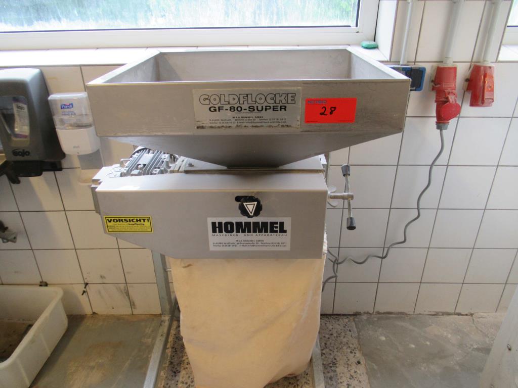 Used Hommel Goldflocke GF-80-Super Flake mill (surcharge subject to reservation) for Sale (Auction Premium) | NetBid Industrial Auctions