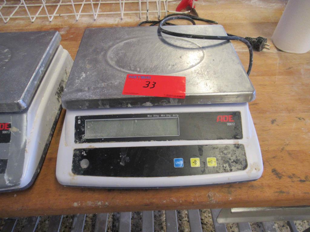 Used ADE 90612 3 Scales (surcharge subject to change) for Sale (Auction Premium) | NetBid Industrial Auctions