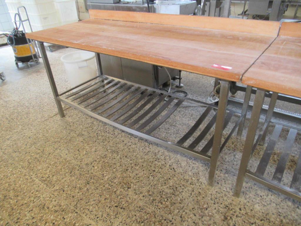 Used 5 Work table (surcharge subject to change) for Sale (Auction Premium) | NetBid Industrial Auctions