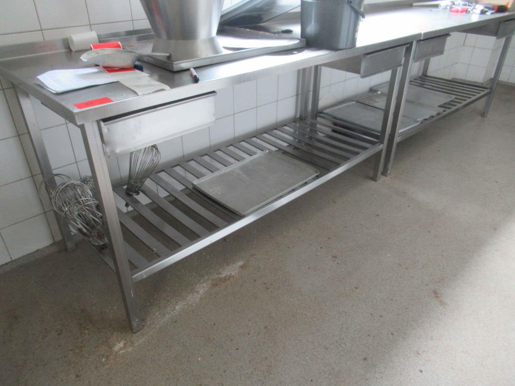 Used 3 Work table (surcharge subject to change) for Sale (Auction Premium) | NetBid Industrial Auctions