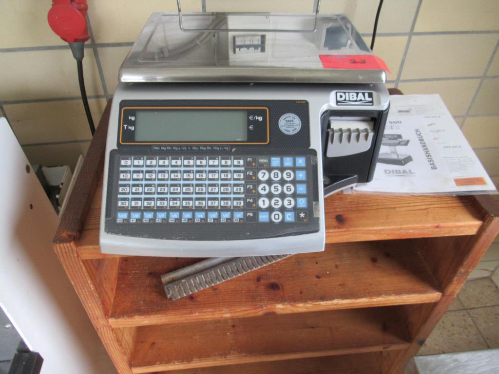 Used Dibal 500SW Scales (surcharge subject to change) for Sale (Auction Premium) | NetBid Industrial Auctions