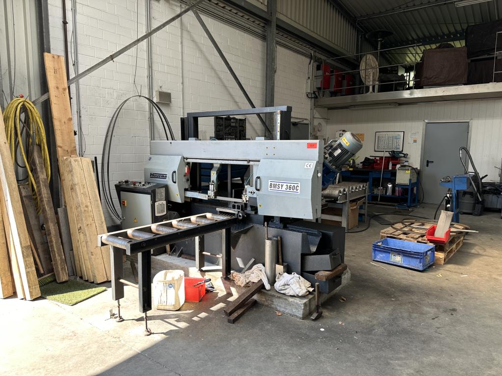 Industrial trucks Warehouse technology and Automatic band saw