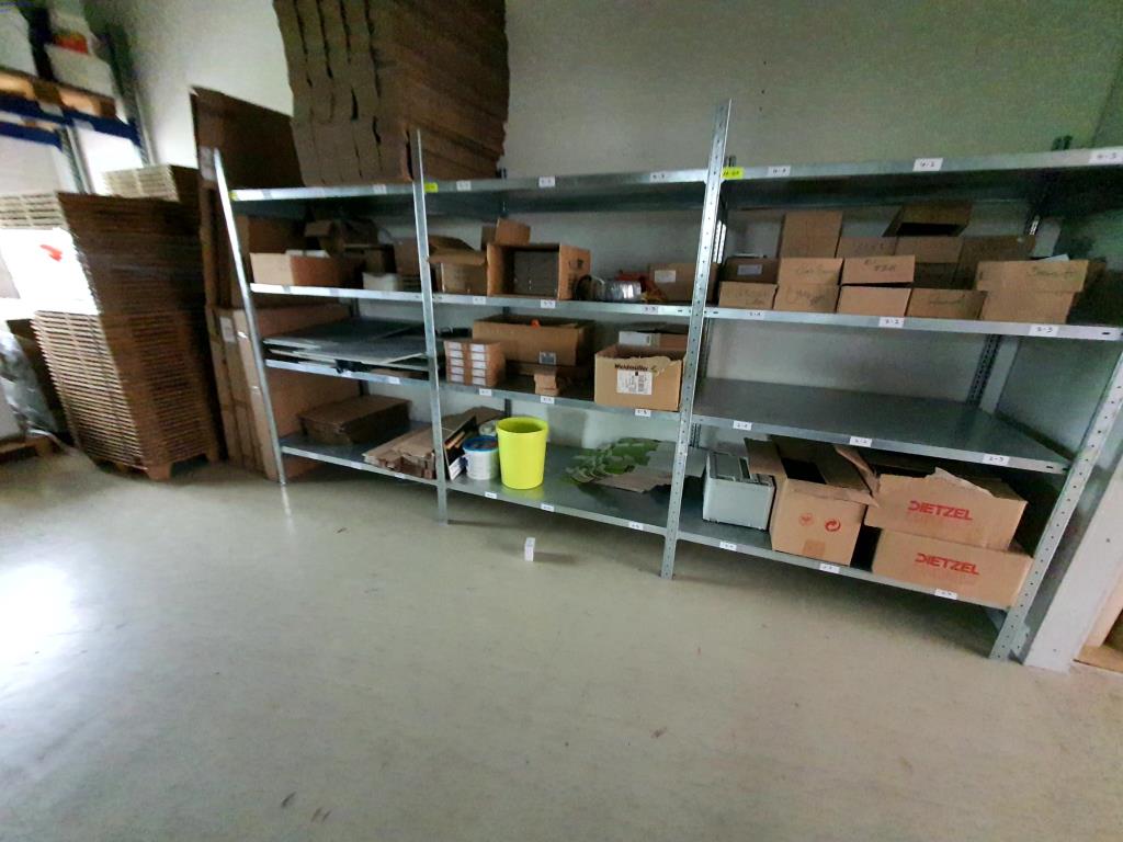 Used 4 lfm. Metal plug-in shelf for Sale (Auction Premium) | NetBid Industrial Auctions