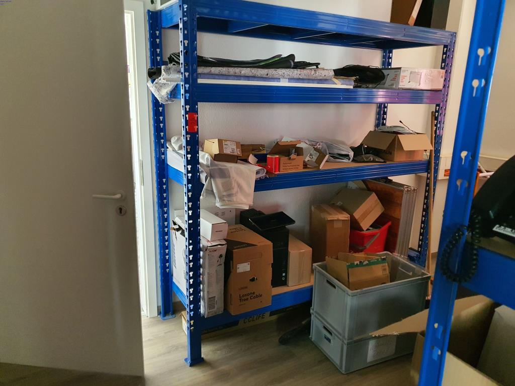 Used 2 Plug-in shelving for Sale (Trading Premium) | NetBid Industrial Auctions