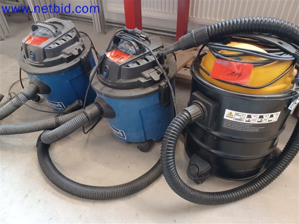 Used Scheppach NTS16 3 Industrial vacuum cleaner for Sale (Auction Premium) | NetBid Industrial Auctions