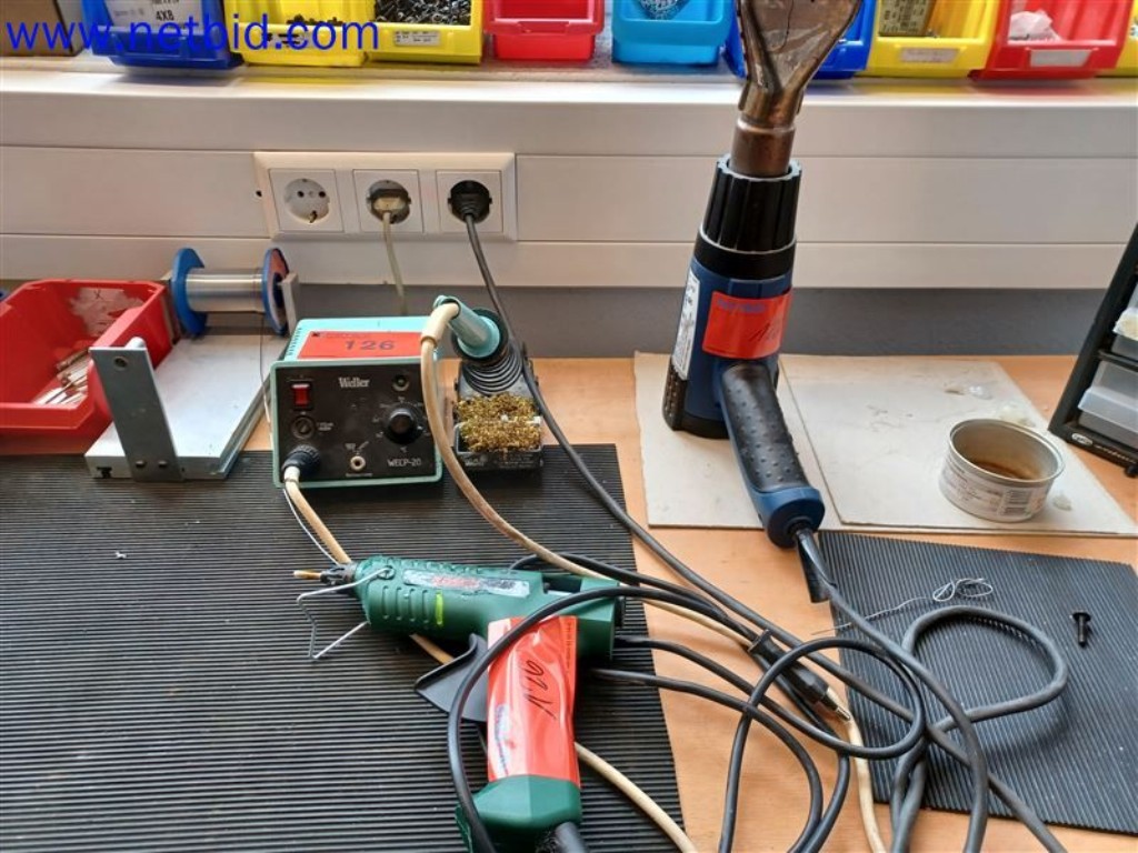 Used Weller WECP-20 Soldering station for Sale (Auction Premium) | NetBid Industrial Auctions