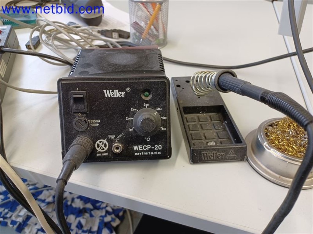 Used Weller WECP-20 Soldering station for Sale (Auction Premium) | NetBid Industrial Auctions