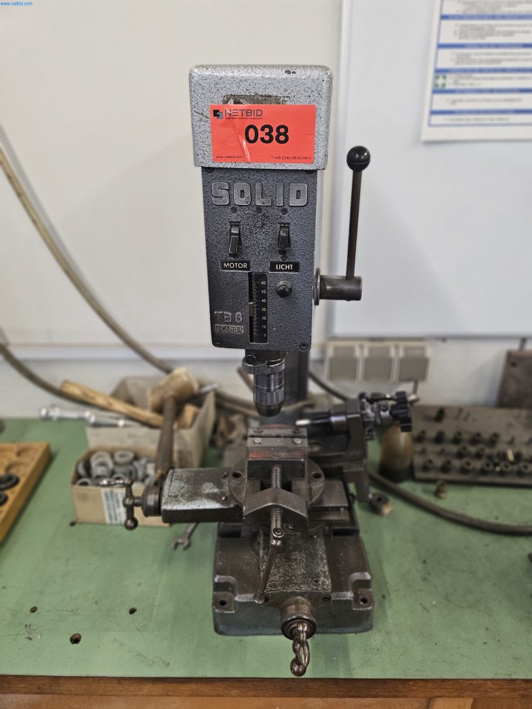 Solid CB6 Tischbohrmaschine gebraucht kaufen (Auction Premium) | NetBid Industrie-Auktionen