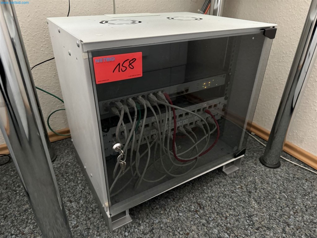 Used 19" network cabinet for Sale (Auction Premium) | NetBid Industrial Auctions