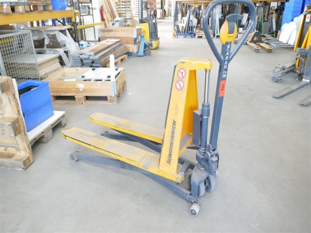 Used Jungheinrich AMX C/GN 54x115 Scissor lift truck for Sale (Auction Premium) | NetBid Industrial Auctions