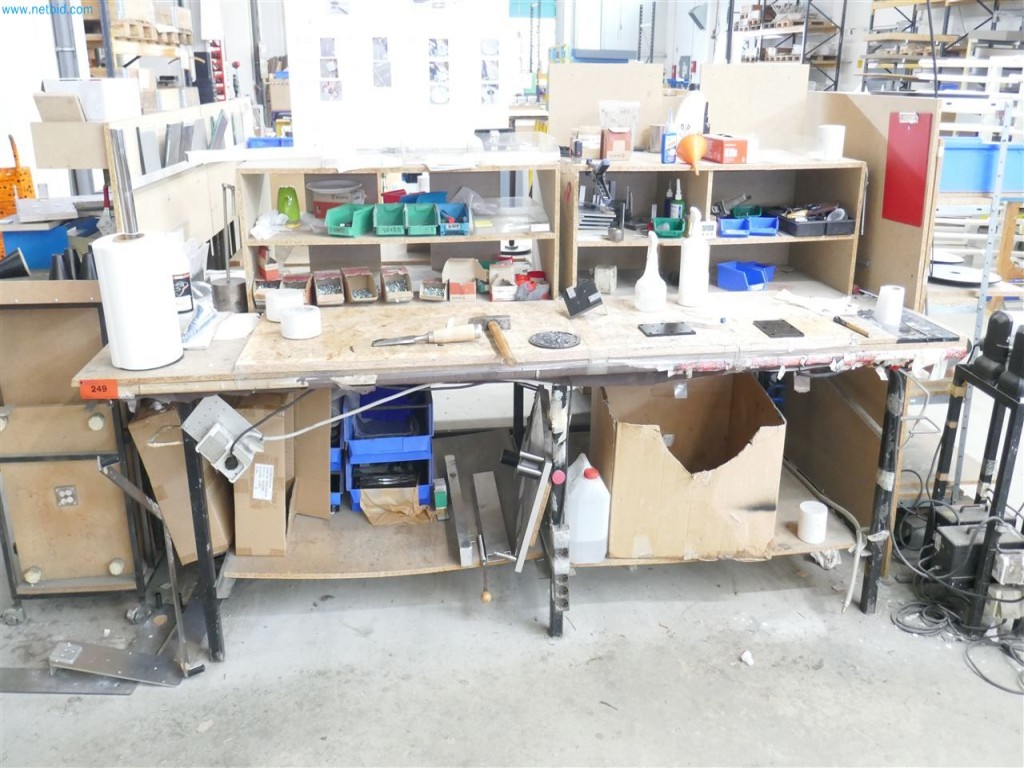 Used Work table for Sale (Auction Premium) | NetBid Industrial Auctions