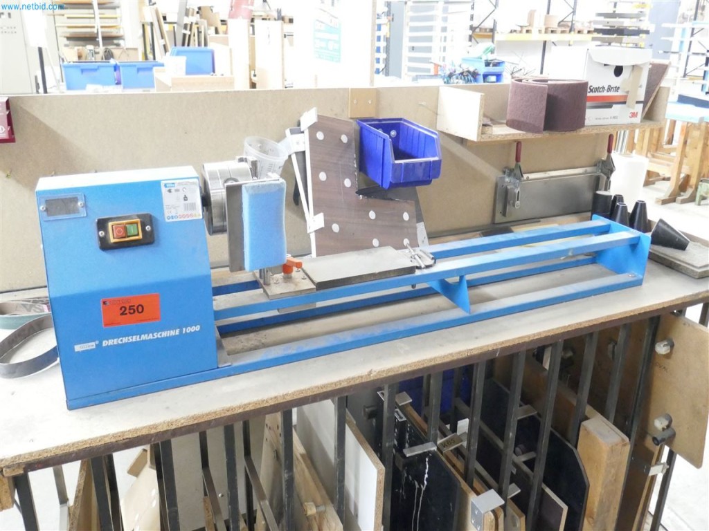 Used Güde 1000 Woodturning machine for Sale (Auction Premium) | NetBid Industrial Auctions