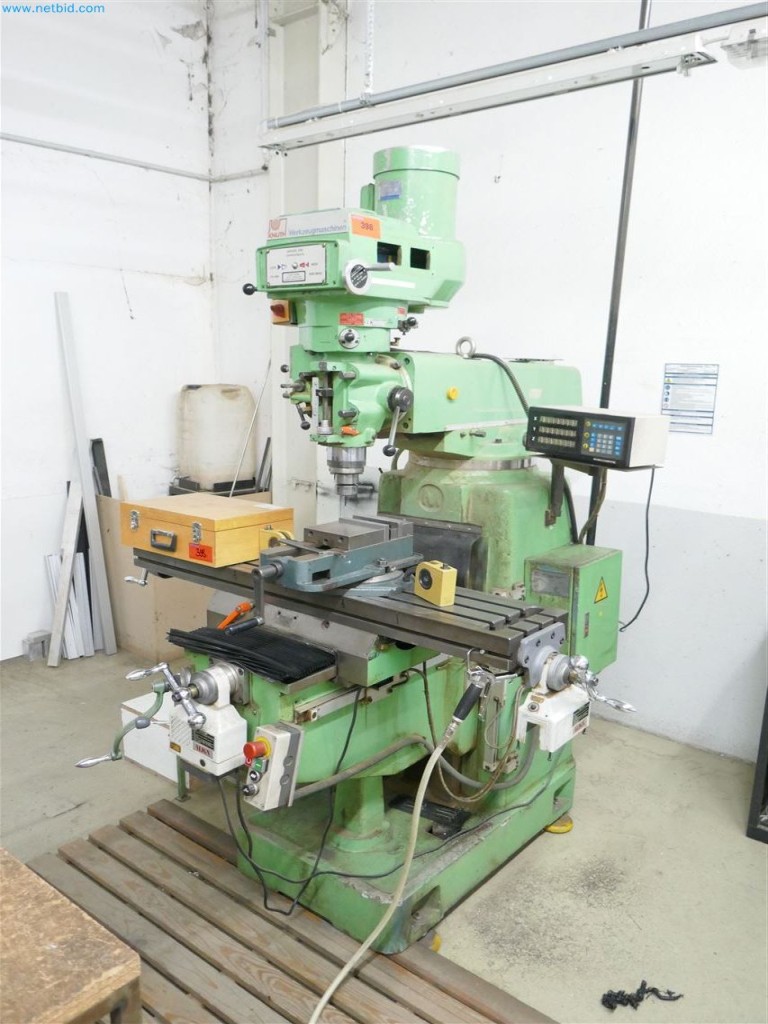 Used Knuth MF5V Universal milling machine for Sale (Auction Premium) | NetBid Industrial Auctions