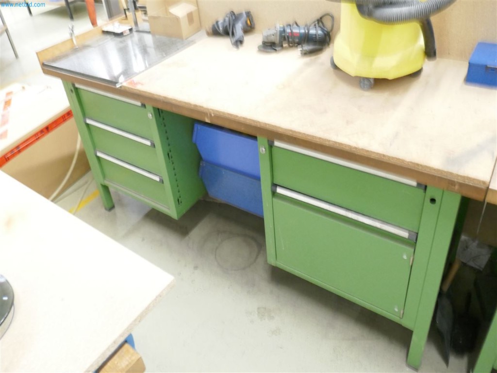 Used 2 Workbenches for Sale (Auction Premium) | NetBid Industrial Auctions