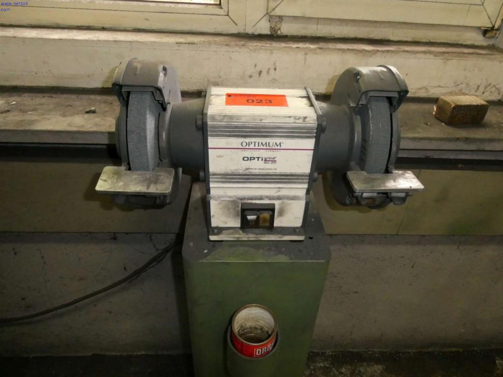 Used Optimum Optigrind GU 20 Double sanding block for Sale (Auction Premium) | NetBid Industrial Auctions