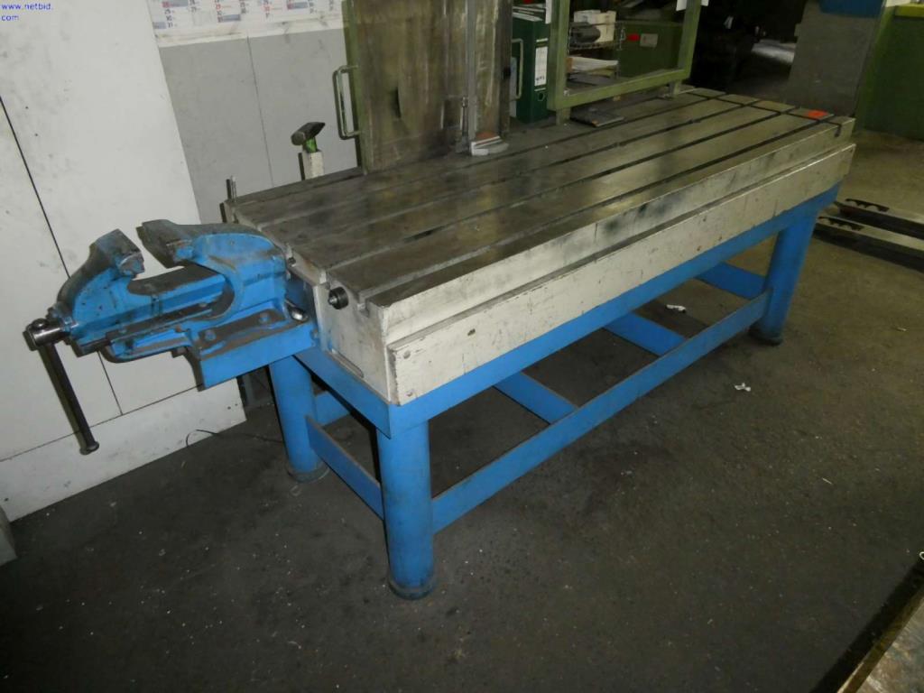 Used T-slot table for Sale (Auction Premium) | NetBid Industrial Auctions