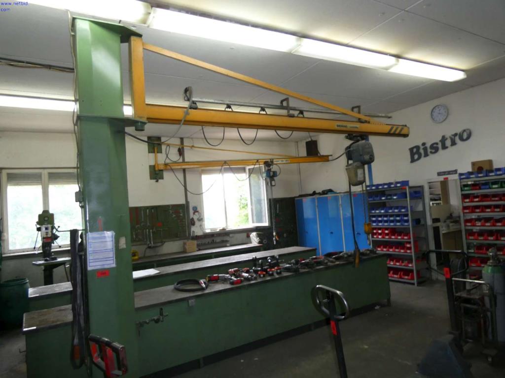 Used Demag Pillar jib crane for Sale (Auction Premium) | NetBid Industrial Auctions