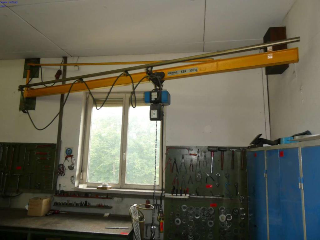 Used Demag KBK Wall-mounted slewing jib crane for Sale (Auction Premium) | NetBid Industrial Auctions