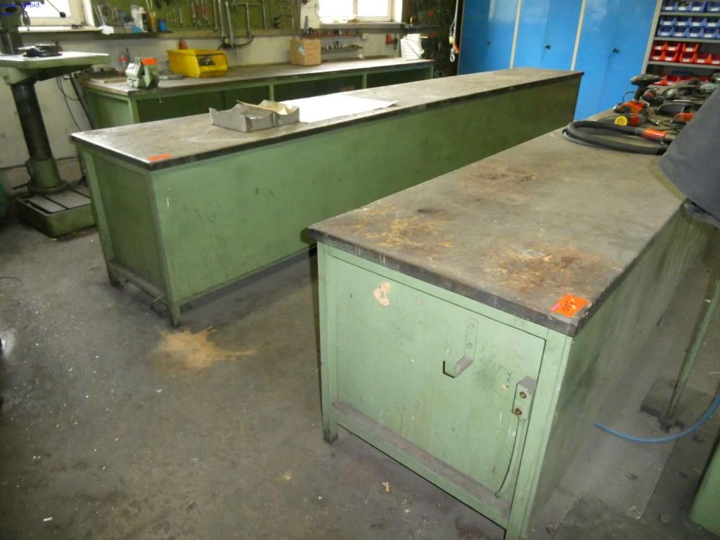 Used 2 Workbenches for Sale (Auction Premium) | NetBid Industrial Auctions