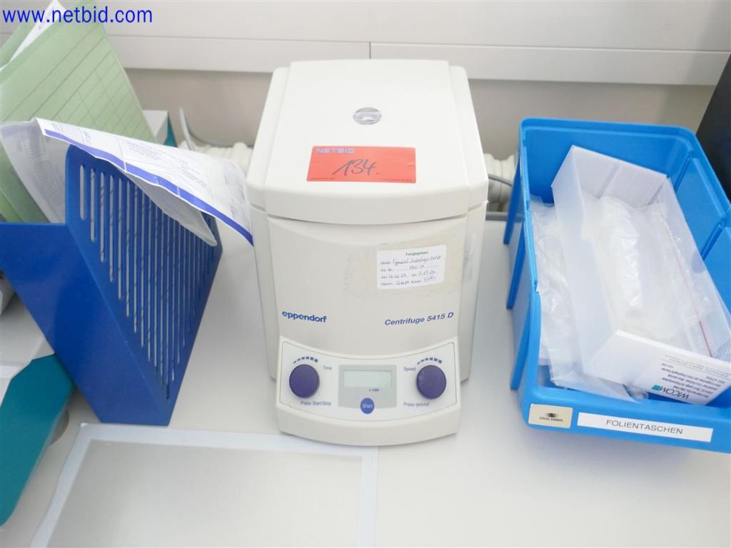 EPPENDORF 5415 D Centrifuge gebruikt kopen (Auction Premium) | NetBid industriële Veilingen