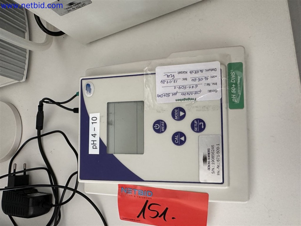 XS Instruments PH 50 + DHS pH-Meter gebraucht kaufen (Auction Premium) | NetBid Industrie-Auktionen