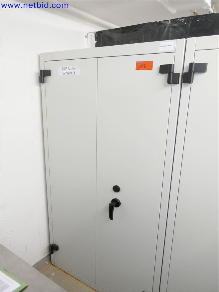 Used SSI Schäfer Steel office cabinet for Sale (Auction Premium) | NetBid Industrial Auctions