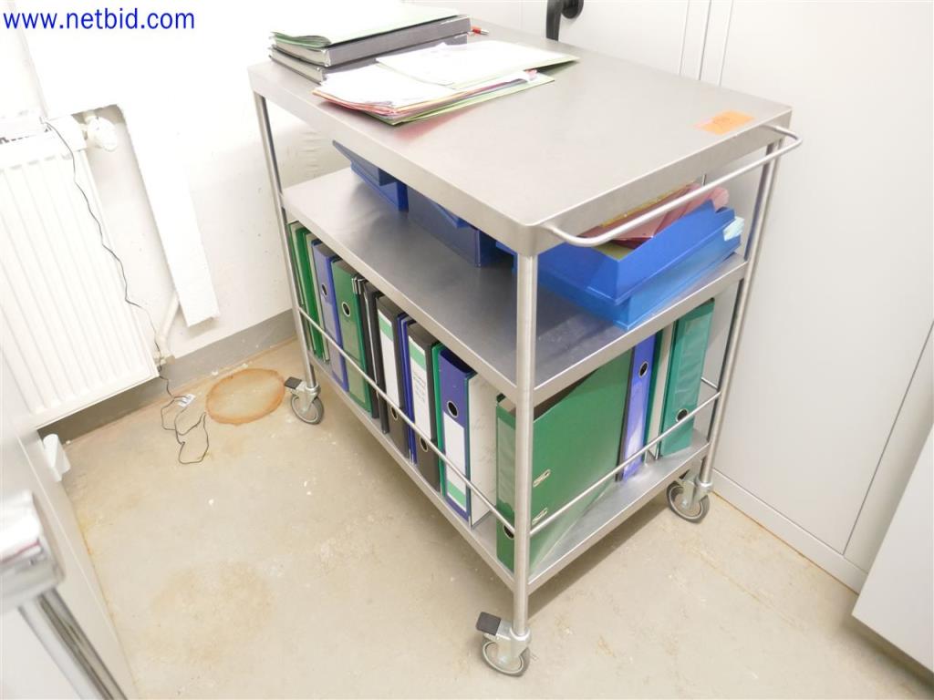 Used Stainless steel transport trolley for Sale (Auction Premium) | NetBid Industrial Auctions